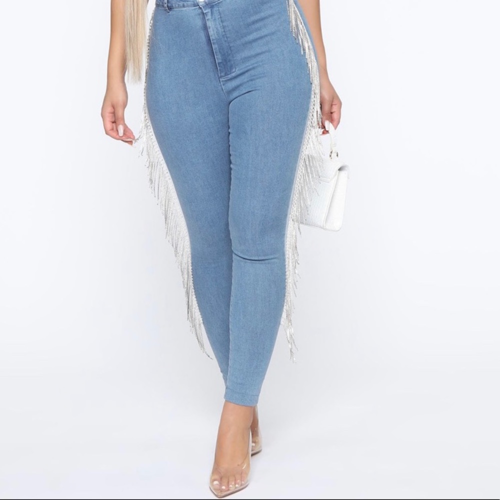 Fringe Fashion Nova Jeans